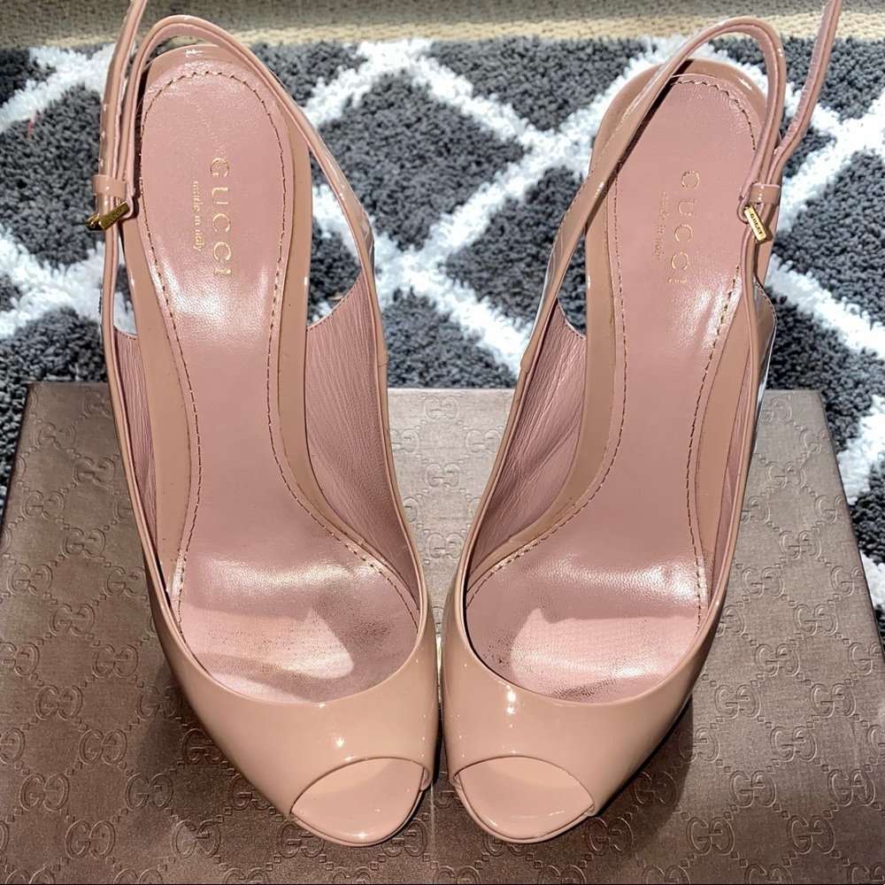 Gucci Vernice Crystal Size 7